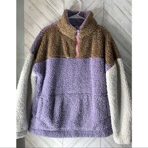 Gap- Colorblock Sherpa Teddybear Fleece